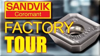 Sandvik Coromant  AMAZING Factory Tour [upl. by Anuahsat483]