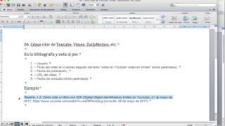 Cómo citar de Youtube Vimeo DailyMotion etc [upl. by Wershba]