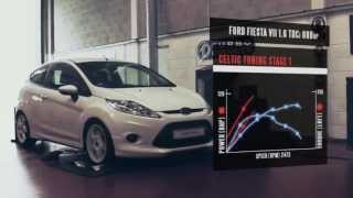 Ford Fiesta ECU Remap  16 TDCi 88bhp ECU Tuning Dyno Video [upl. by Wallach]