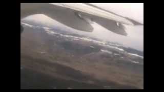 Plane Hits Runway Landing Aborted And Circles To Land [upl. by Ainorev967]