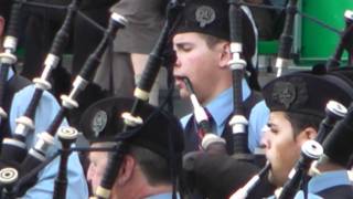 Dowco Triumph Street Pipe band Worlds 2010 [upl. by Aerdnua627]