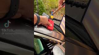 A classic National Dent Repair asmr asmrvideo pdr car carrepair detailing [upl. by Oren]