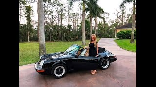 SOLD 1989 Porsche 911 Carrera Convertible 71K original mile garage queen [upl. by Walczak]