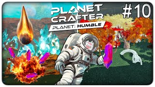 ARRIVA IL MEGA METEORITE DI QUARZO E RITORNA IL CHEAT DEGLI ALBERI  Planet Crafter Humble DLC ep10 [upl. by Kiyohara]