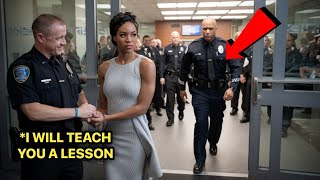 Racist Cop Jailed Black Woman For Fun Unaware She Is Captains Wife [upl. by Demetris77]