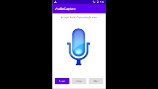 AudioCapture3gpp to wav [upl. by Seiber]