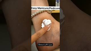 Tan removal hack 🥰 youtubeshorts shorts pedicure [upl. by Onaled]