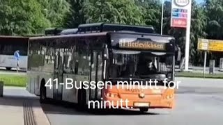 41Bussen minutt for minutt 🇧🇻 [upl. by Olzsal533]