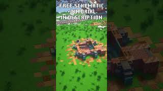 Minecraft Steampunk Turret FREE schematic shorts [upl. by Kcirdahs922]