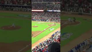 Ronald Acuña Jr Hits Grand Slam Against the Dodgers  NLDS Game 3 [upl. by Atsedom]