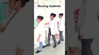 🏥🥼GNM nursing students🥼🩺 shorts shortsfeedytshortviralvideo ☺️ [upl. by Humfried]