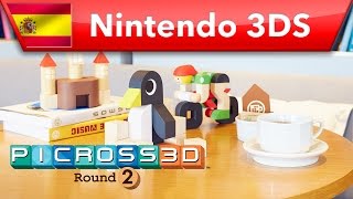 Picross 3D Round 2  Tráiler presentación Nintendo 3DS [upl. by Reisfield]