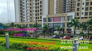 123 BHK sunteck west word sunteck Maxx World Naigaon E New project flat price sunteck west word [upl. by Downs701]