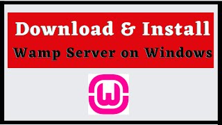 How to Download and install Wamp server on Windows in Hindi [upl. by Sena]