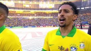 Final copa América hino do Brasil em capela ao vivo copa América [upl. by Jaworski]