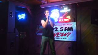 Karaoke quotHow Country Feelsquot Randy Houser 51713 [upl. by Ahsieyt]