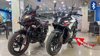 2024 Bajaj Pulsar 220F Vs Pulsar RS200 Details Comparison  On Road Price  Mileage amp Exhaust Sound [upl. by Rehpetsirhc]