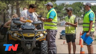 Pinamar una joven volcó con un cuatriciclo y murió aplastada [upl. by Ais633]