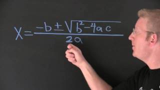 The Quadratic Formula [upl. by Kearney]