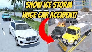 Southwest Florida Roblox l ERLC Snow Storm Trip ACCIDENT Rp [upl. by Ewart876]