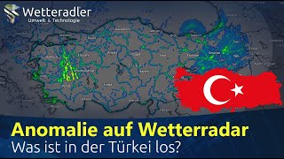 Türkei Wetterradar Anomalien Muster Niederschlag Windy NEXRAD Doppler [upl. by Ssilb]