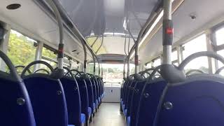 Upstairs Unibus 2022 ADL Enviro400 MMC 1693 HJ22 UYD on the 1c to Bournemouth [upl. by Hannus]