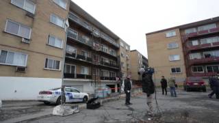 Lachine Collapsed Balcony [upl. by Annirok]