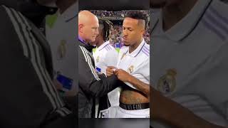 Camavinga sniffing Vick Vaporub🤣 shorts camavinga militao realmadrid viral [upl. by Otokam]