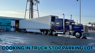 COOKING IN TRUCK STOP PARKING LOT [upl. by Teresita]