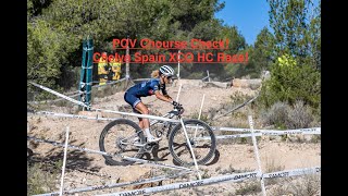 POV Course Check  Chelva Spain XCO HC Race [upl. by Ellehcam]