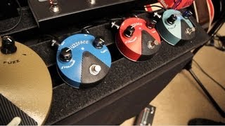 Mini Fuzz Face Shootout w Jeorge Tripps amp James Santiago [upl. by Jary]