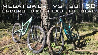 Megatower vs SB150  Ultimate Enduro Bike [upl. by Ajup]