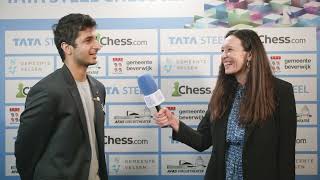 Vidit beats Abdusattorov marathon game  Round 12 [upl. by Atisor]