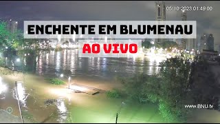 Cobertura das chuvas 🌧️ em Blumenau Itajaí Balneário Camboriú e região  Rio ItajaíAçu ao vivo [upl. by Findlay]