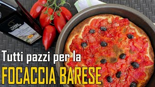 FOCACCIA BARESE  la ricetta originale [upl. by Orsino684]