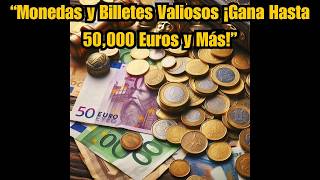 “Monedas y Billetes Valiosos ¡Gana Hasta 50000 Euros y Más” [upl. by Salhcin]