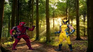 Deadpool v Wolverine montaje con imagenes [upl. by Fancy]