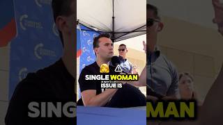 Charlie Kirk on SINGLE WOMEN in America⁉️🇺🇸✅❌ charliekirk debate [upl. by Fabrianna]