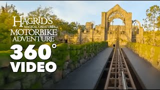 360 Video Hagrid’s Magical Creatures Motorbike Adventure [upl. by Norud]