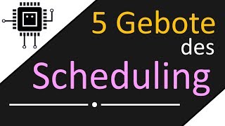 5 Gebote des Scheduling  Betriebssysteme [upl. by Adin899]