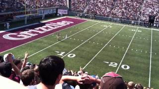 shameless streaker at Montana Griz vs Cal Poly [upl. by Rehpotsrhc]