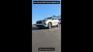 PreOwned 2022 Toyota Highlander XLE [upl. by Johm]