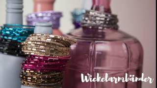 Schmuck machen mit Perlenladen Online  Neue Wickelarmbänder [upl. by Ennairol]