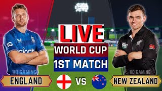 Live ENG Vs NZ World Cup 2023  Live Match Score and Gameplay  2nd innings [upl. by Atiuqel]