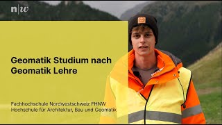 Bachelor in Geomatik  mit Geomatiklehre [upl. by Nnylyt172]