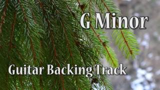 Rock Guitar Backing Track in G Minor 71 bpm [upl. by Yeleak632]