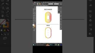 Adobe illustrator Tips youtubeshorts tutorial alanwalker viralvideo foryou [upl. by Aneen]