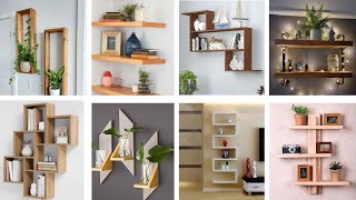 Creative Wooden Walls Shelves Idias Floting Shelves organizer Idias [upl. by Olathe]