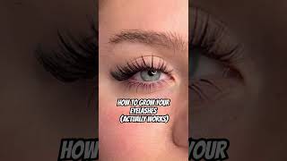 How to grow your eyelashes actually works [upl. by Aniryt]