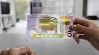 Next generation of Australian banknotes New 5 60 second video [upl. by Constancia]